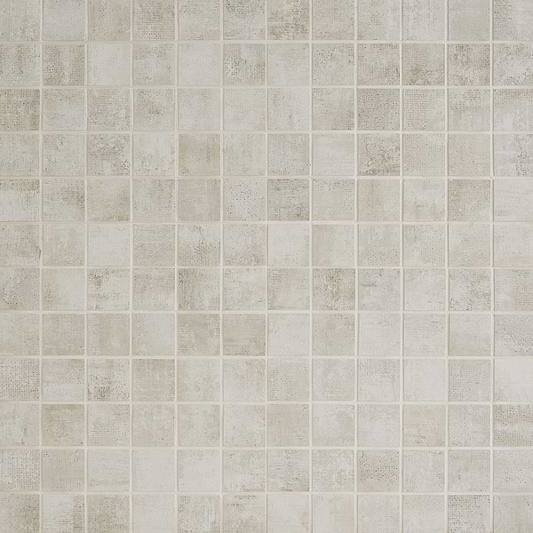 Runway Ash 2x2 Mosaic Matte; in Light Beige Porcelain; for Backsplash, Bathroom Floor, Bathroom Wall, Commercial Floor, Floor Tile, Kitchen Floor, Kitchen Wall, Outdoor Floor, Outdoor Wall, Shower Floor, Wall Tile; in Style Ideas Transitional