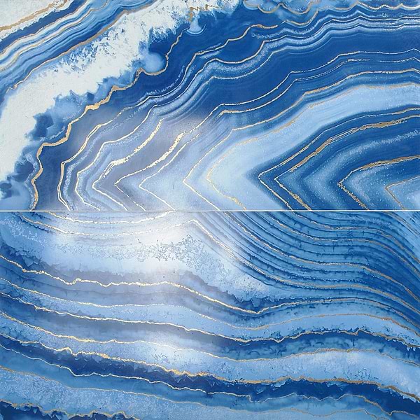 Close Out - Deco Agate Azul 24x48