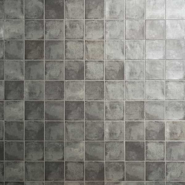 Paula Purroy Como Dove Gray 5x5 Matte Ceramic Tile