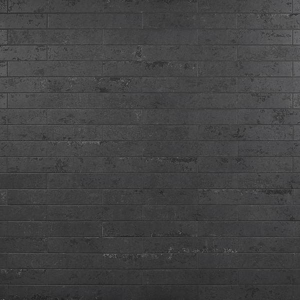 Close Out-Artile Black Gold 2x14 Matte Porcelain Tile