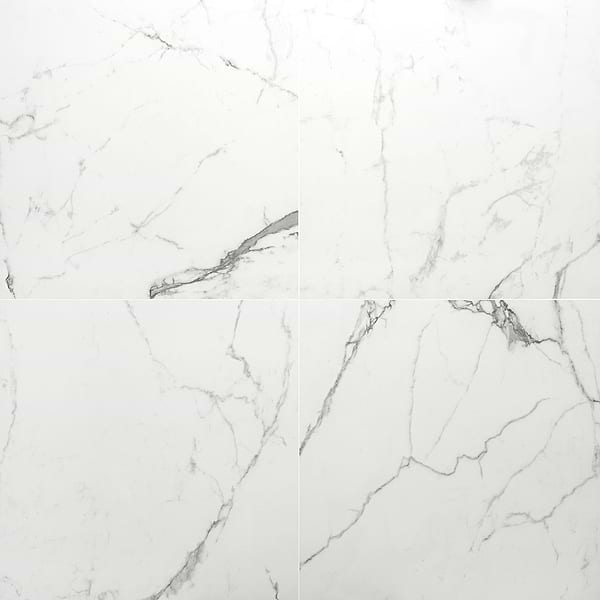 Lithe Statuario Venato 24x24 Matte Porcelain