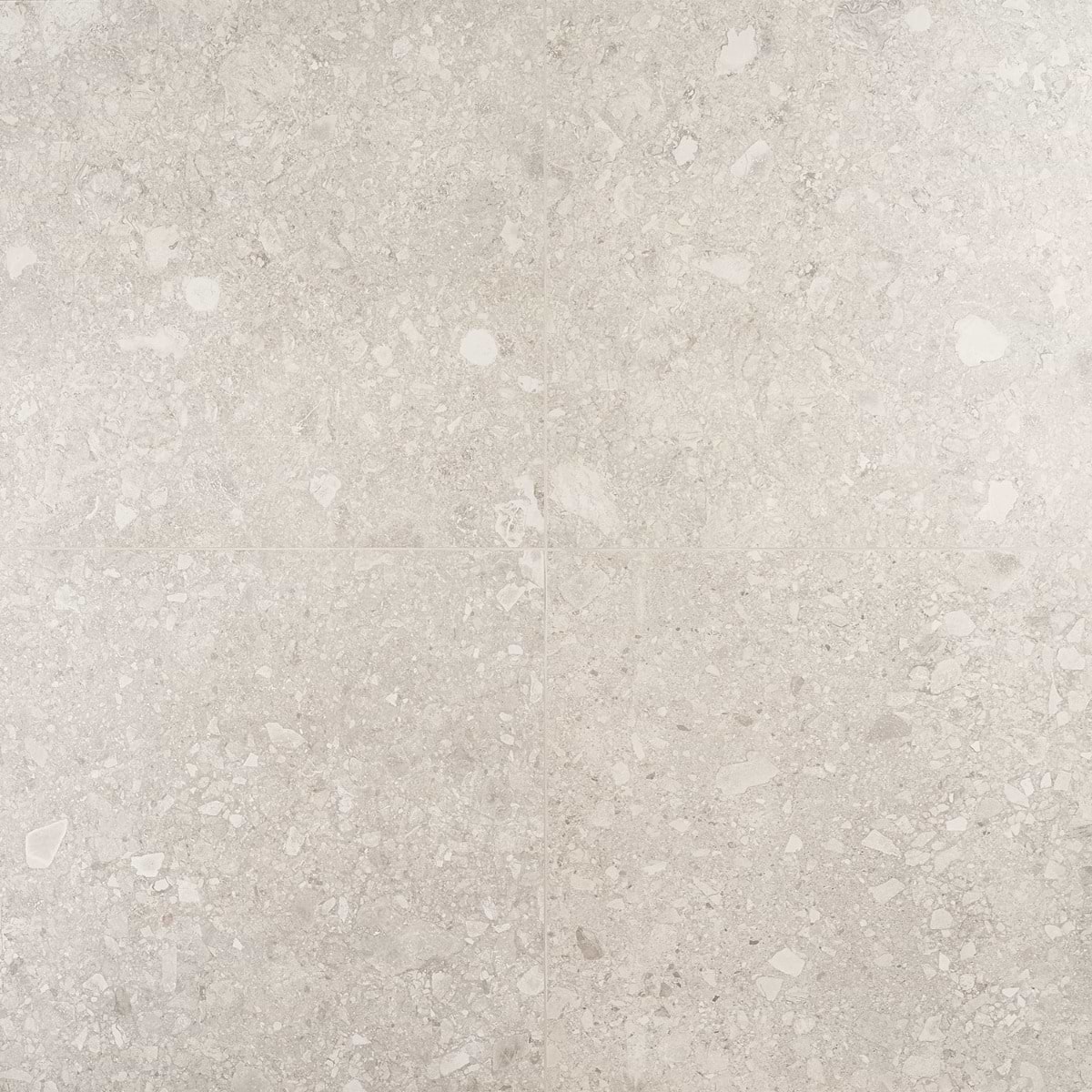 Norr 2.0 Gray 24x24 Terrazzo Look Matte Porcelain Tile
