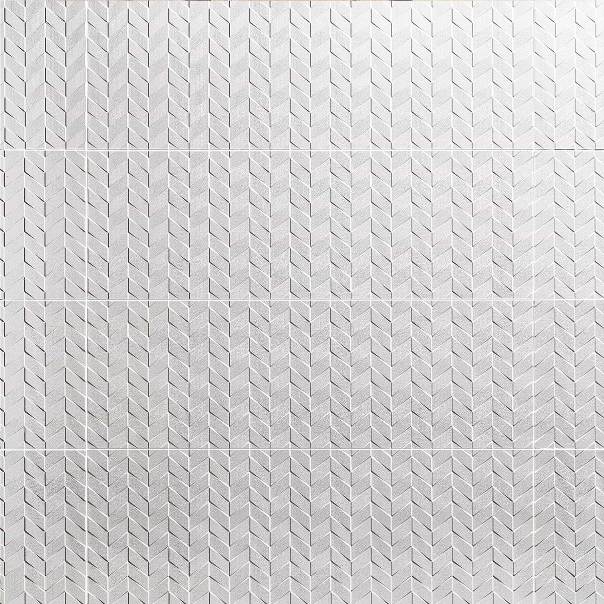 Shop Close Out-Frost 3D Wind White 12x36 Polished Ceramic Tile