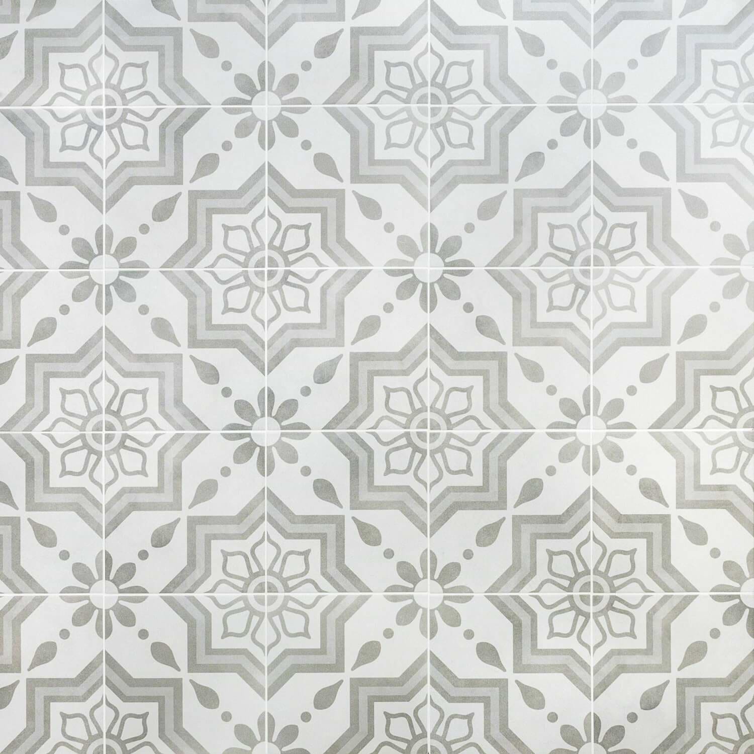 Havana Silver Sky 9x9 Matte Porcelain