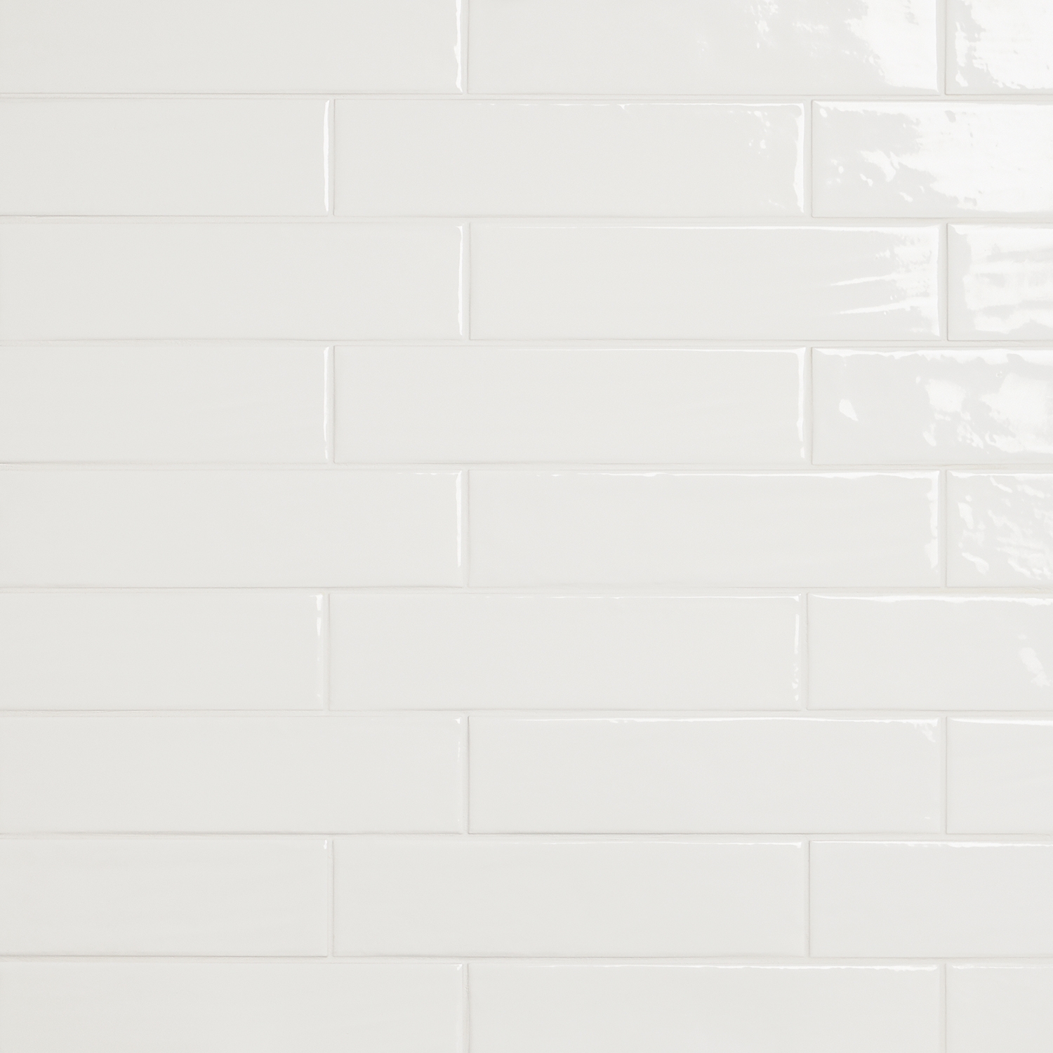 Vian White 2x10 Polished Ceramic