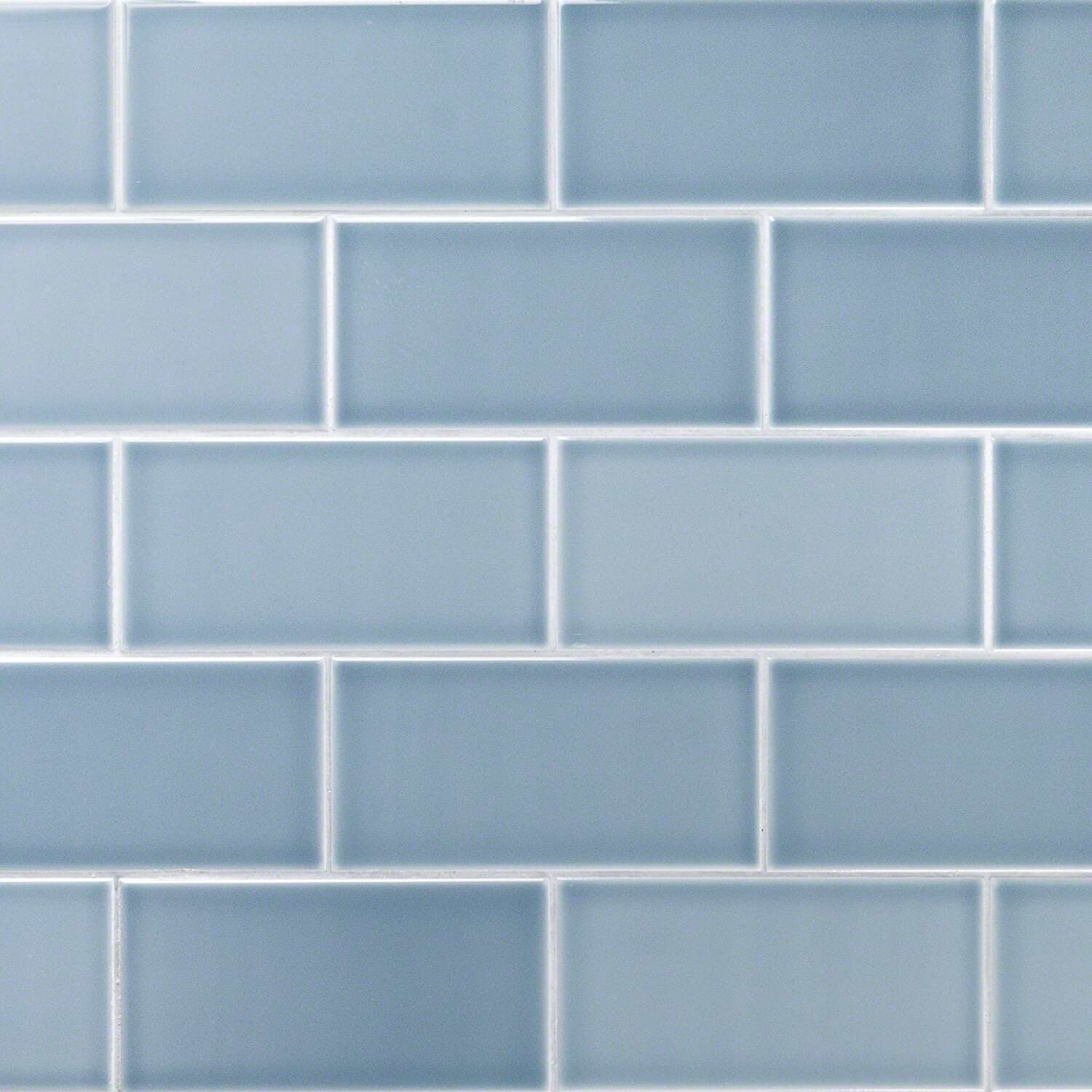 Corso Azul Blue 4x8 Polished Ceramic Wall Tile
