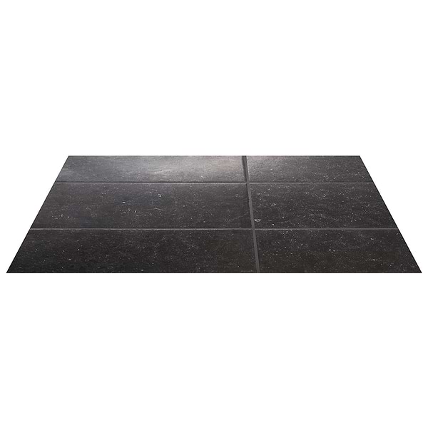 Castlerock Belgian Bluestone 18x36 Roman Finish Honed Marble