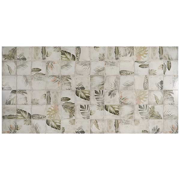 Angela Harris Florista Papara Light Deco 8x8 Matte Ceramic Matte Ceramic