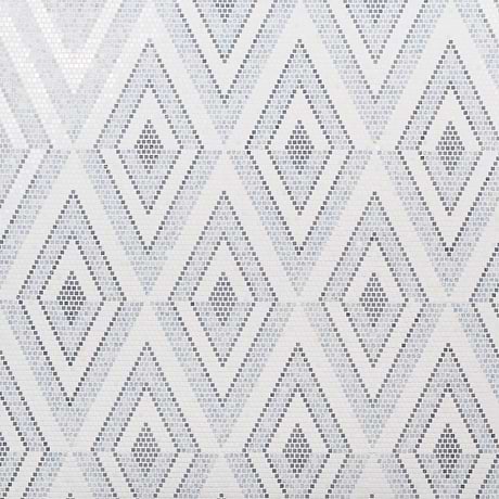 Letizia Blue  - Thassos- Blue Celeste- Burlington Gray Polished Marble