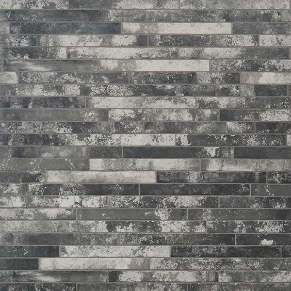 Close Out - Alto Brick Dark Gray 2x18 Matte Porcelain Tile