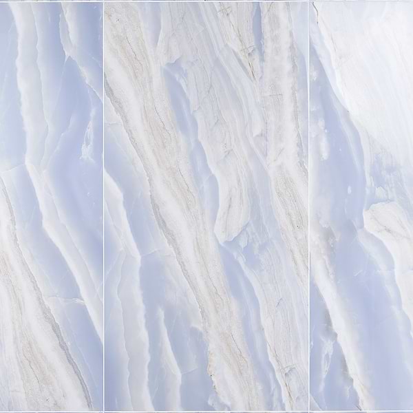 Luna Onyx Opera Blue Polished 24x48 Polished Porcelain