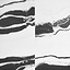 Close Out - Black + White Wave 24x24 Matte