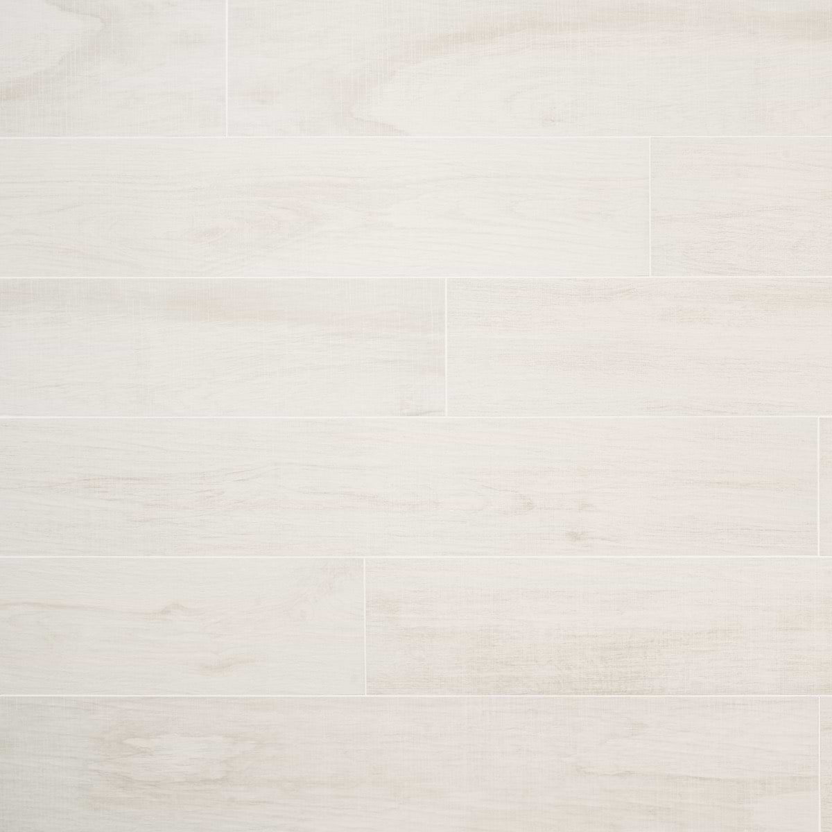 Elan White 8x48 Wood Look Matte Porcelain Tile