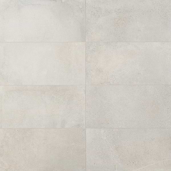 Brooklyn Argent Silver 12x24 Matte Porcelain Tile