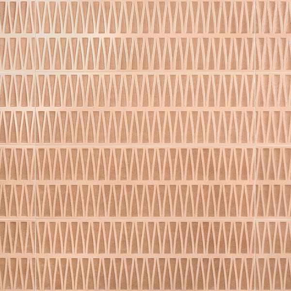 Kelani Deco Terracotta 12x36 3D Mixed Finish Ceramic Tile