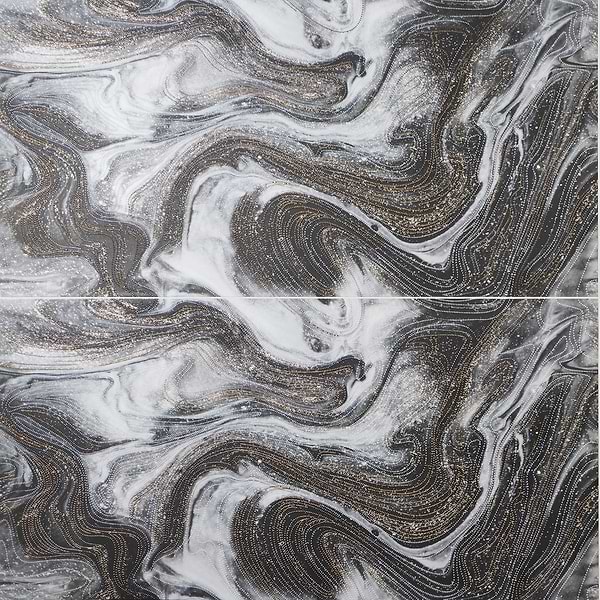Galaxy Deco White 24x48 Polished Porcelain