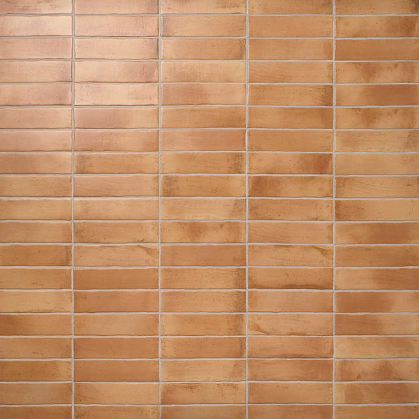 Fuego Peach Terracotta 2.5x10 Matte Porcelain Tile