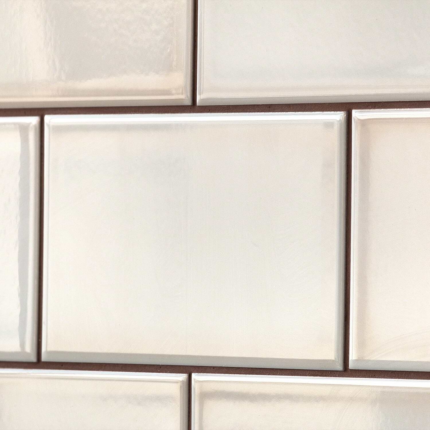Shop Close Out - Corso Hueso White 4x8 Polished Ceramic Wall Tile Shop Close Out - Corso Hueso White 4x8 Polished Ceramic Wall Tile