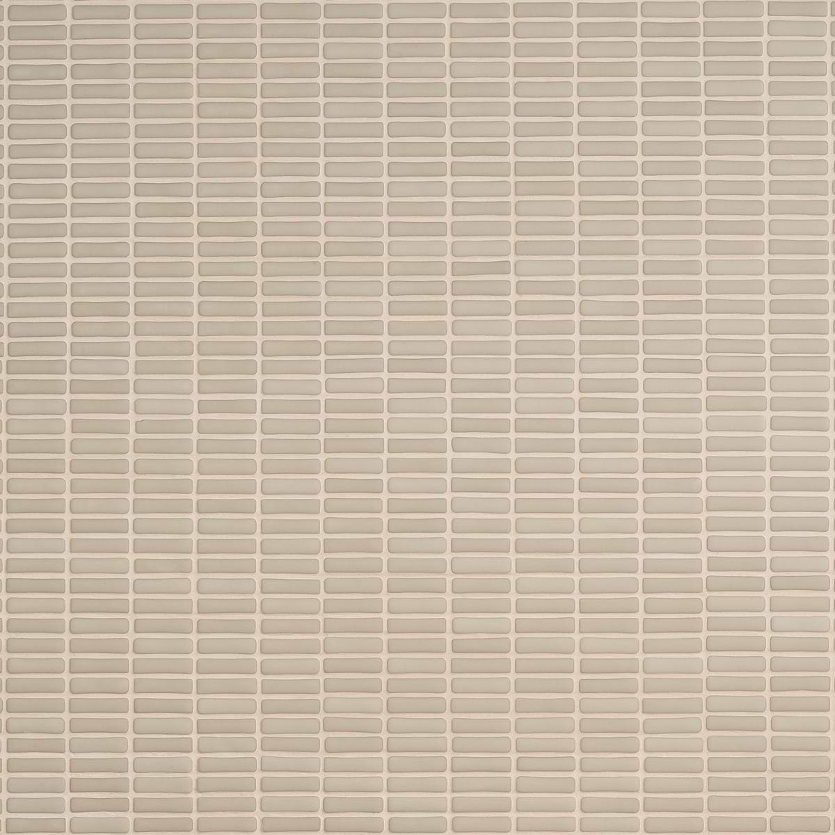 Nesso Brick Beige Frosted Matte Glass Mosaic Matte Glass