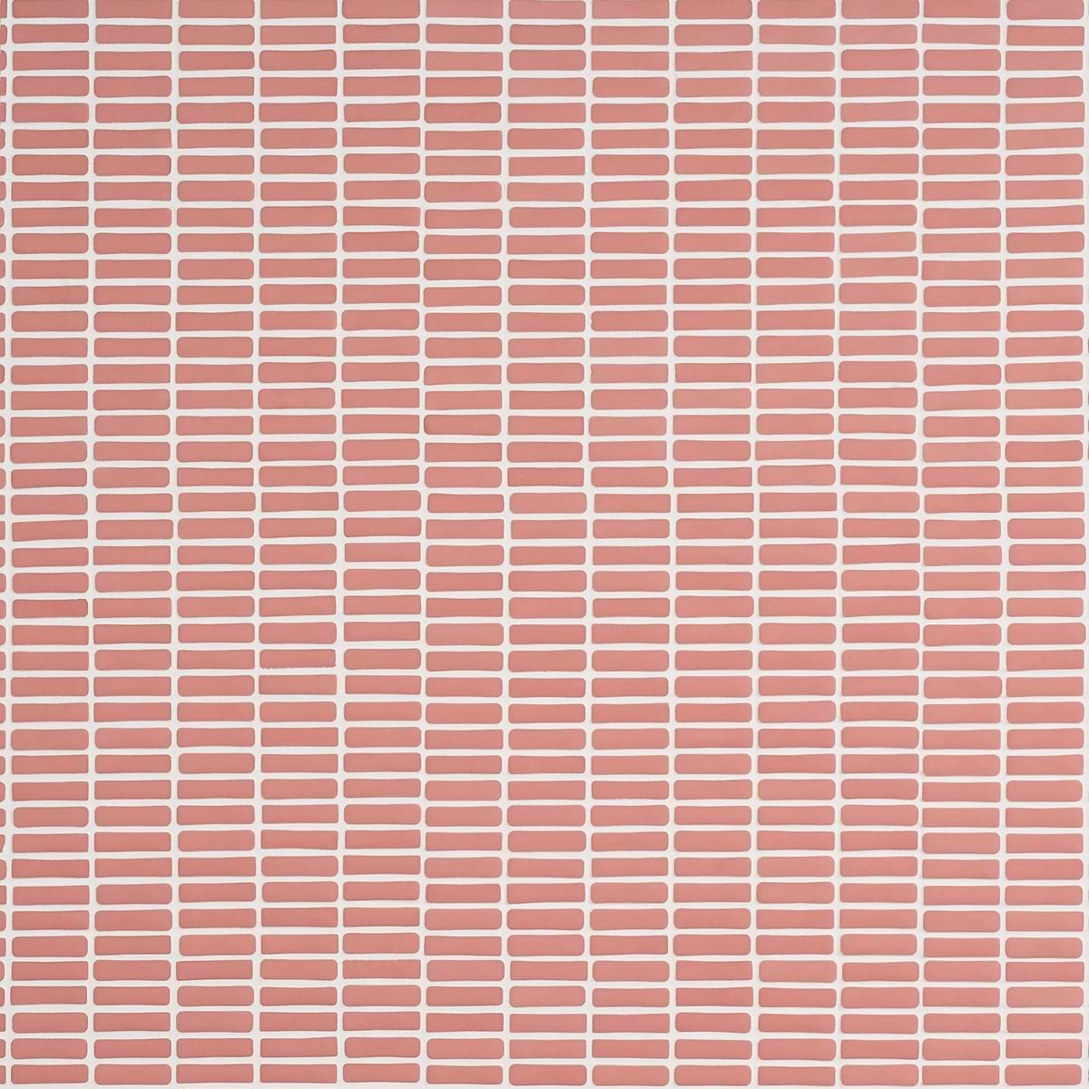 Nesso Brick Pink Frosted Matte Glass Mosaic Matte Glass