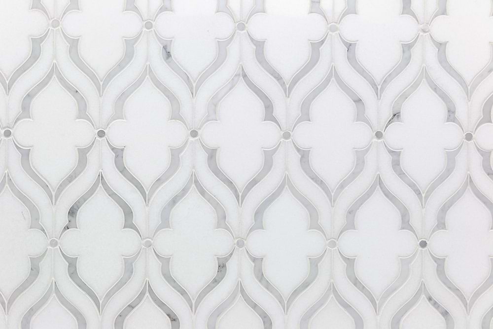 Shop MJ Viola - White Thassos with White Carrara Lines