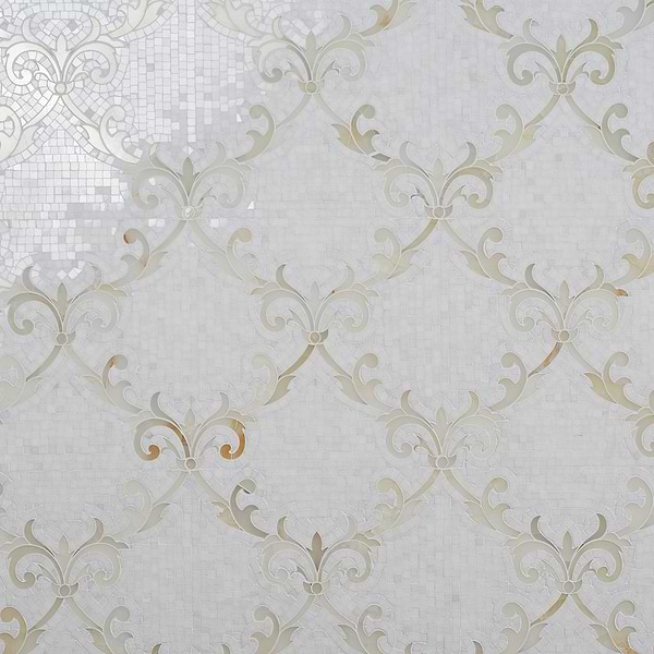 Regalia White Thassos & White Onyx Polished Marble