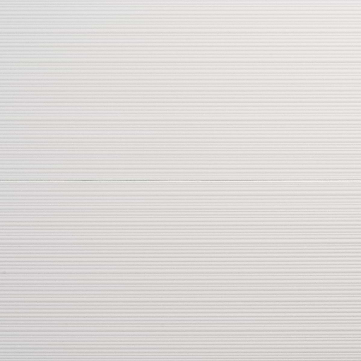 Accent Linear White 12x36 3D Matte Ceramic Tile