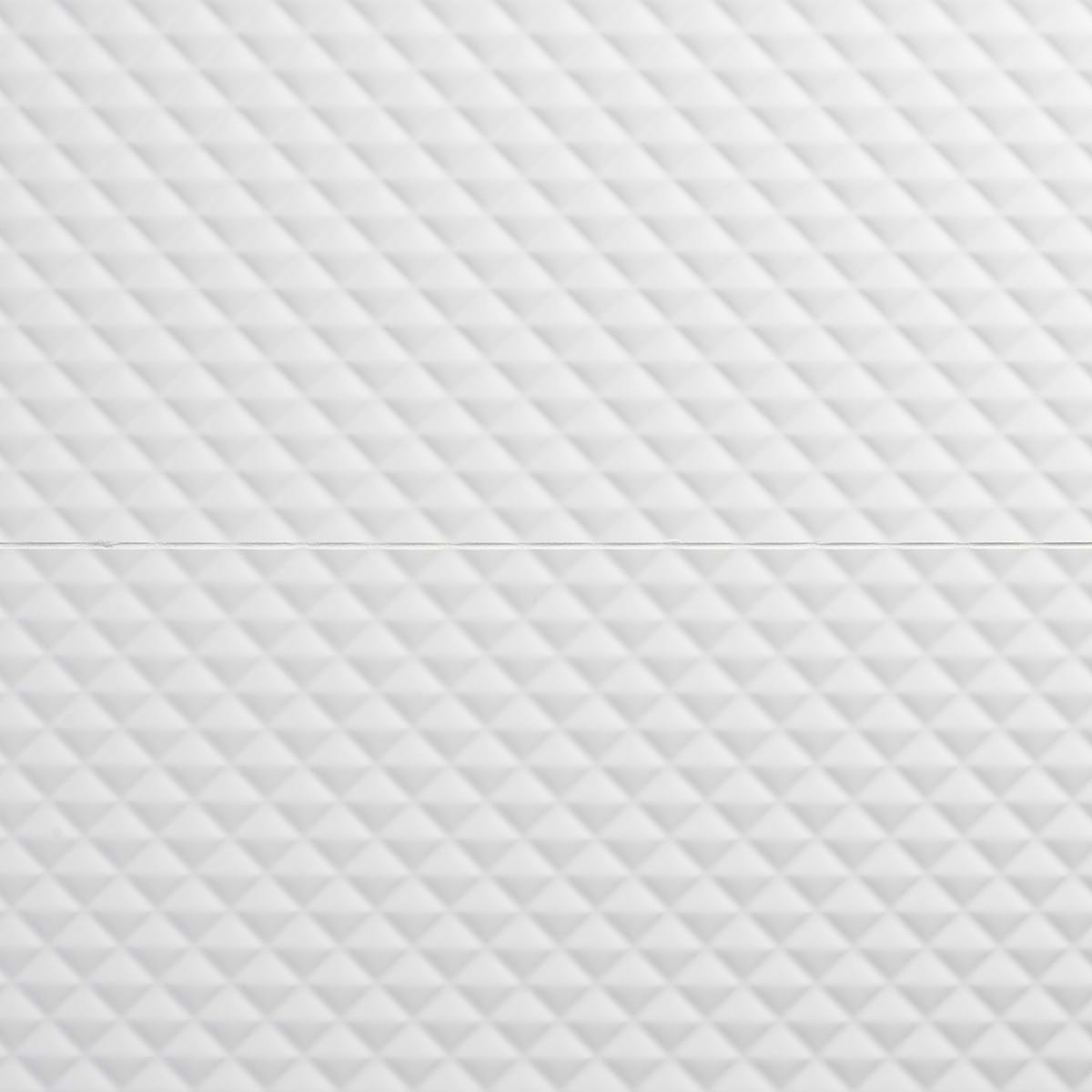 Accent Montana White 12x36 Polished  Ceramic