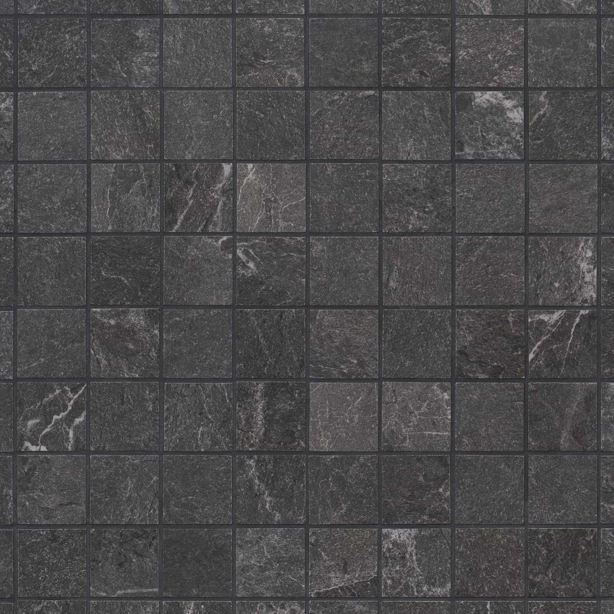 Montech Graphite Gray 2x2 Matte Porcelain Mosaic Tile