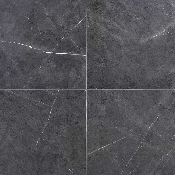 Marmi D'Italia Amani Gray 24x24 Polished Porcelain Tile