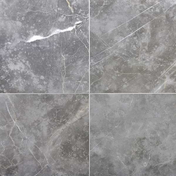 Marmi D'Italia Grigio Imperiale 24x24 Polished Porcelain Tile