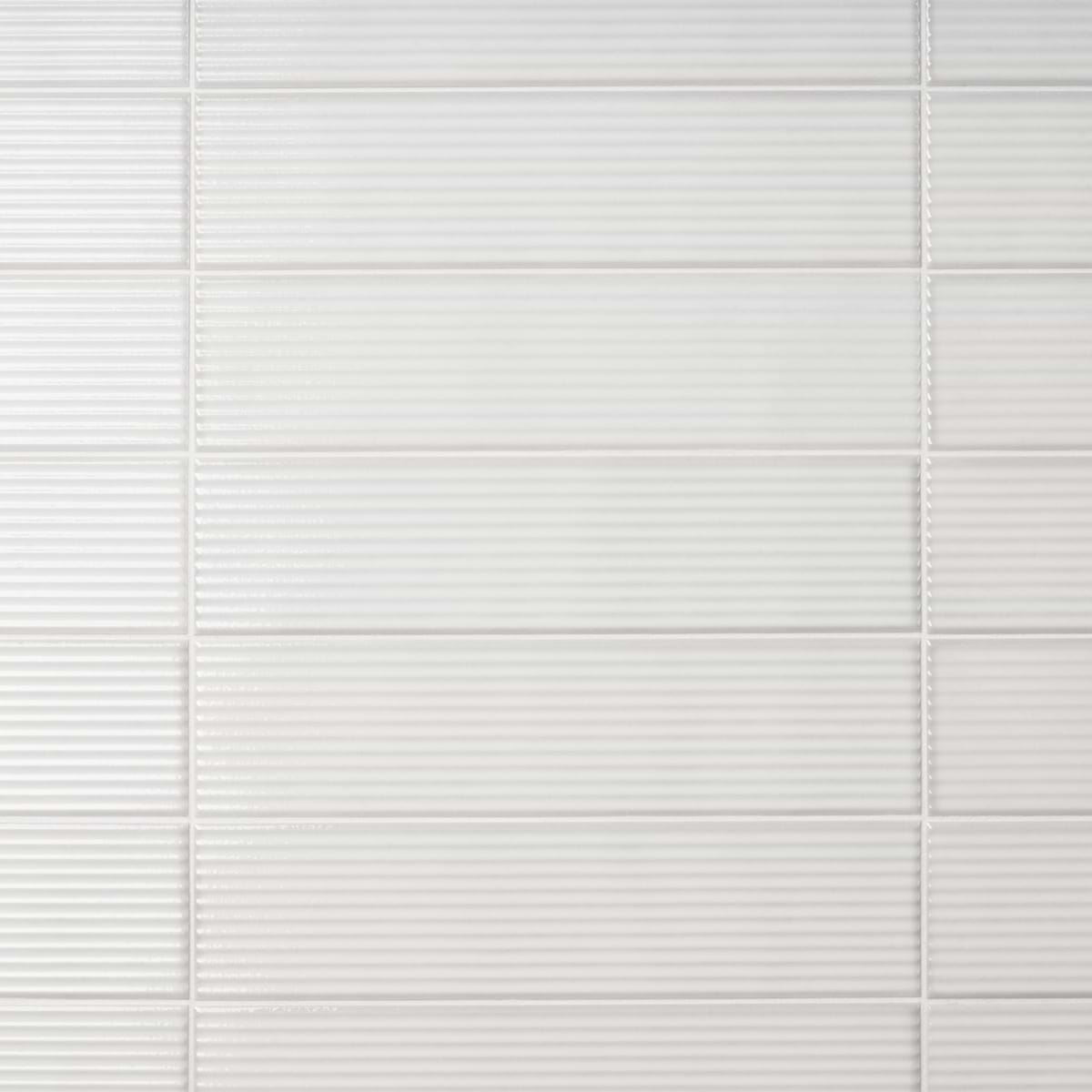 Shop Stacy Garcia ArtBlock Grooved Bianco 4x16 | SohoStudioCorp.com