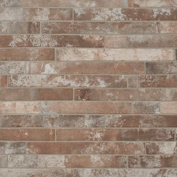Alto Brick Sand Terracotta 2x18 Matte Porcelain Tile