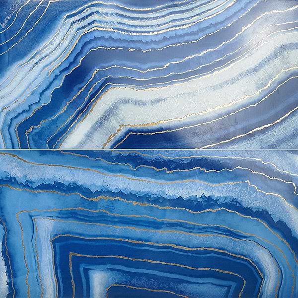 Close Out - Deco Agate Azul 24x48