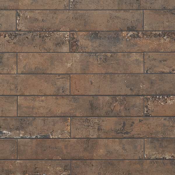 Close Out-Artile Copper 2x14 Matte Porcelain Tile