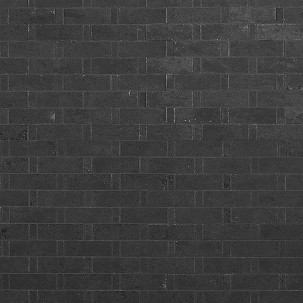 Artile Black Gold 1x3 Weave Matte Porcelain Mosaic Tile