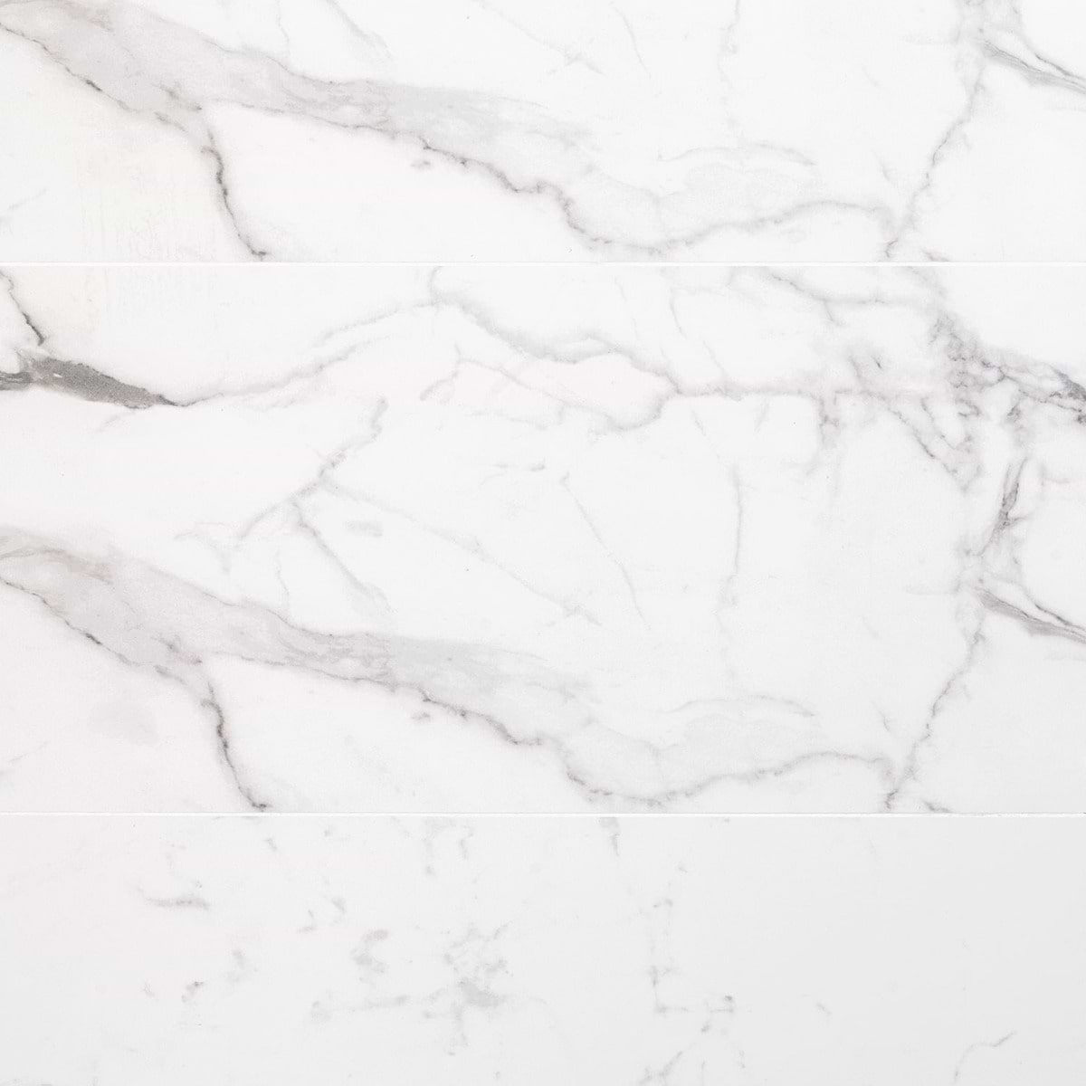 Lithe Statuario Venato 12x24 Matte  Porcelain