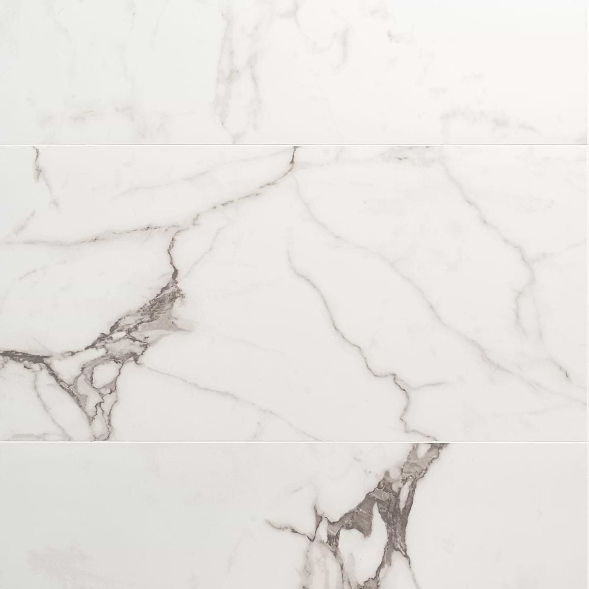 Lithe Statuario Venato 12x24 Polished  Porcelain