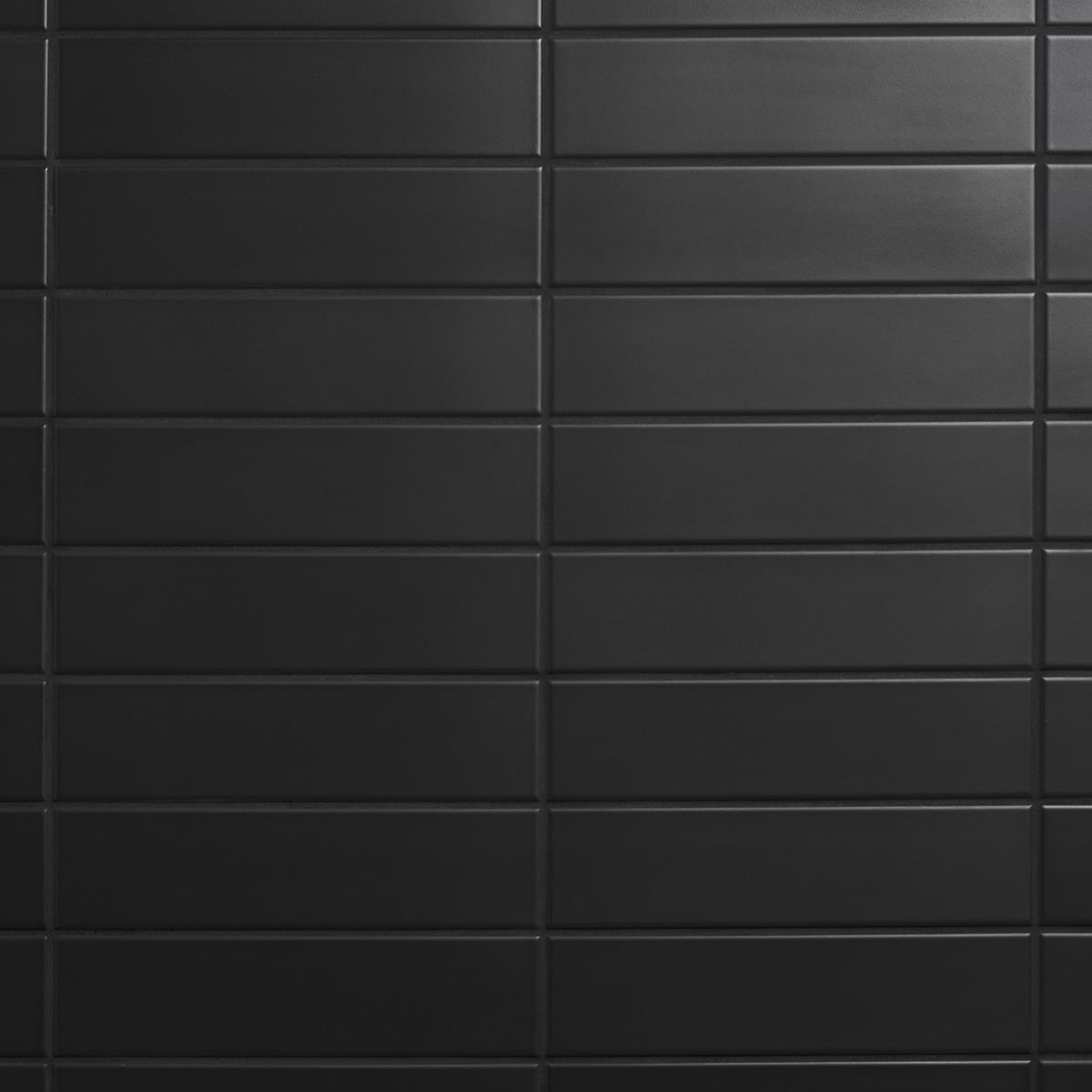 Saera Black 3x11 Matte Porcelain