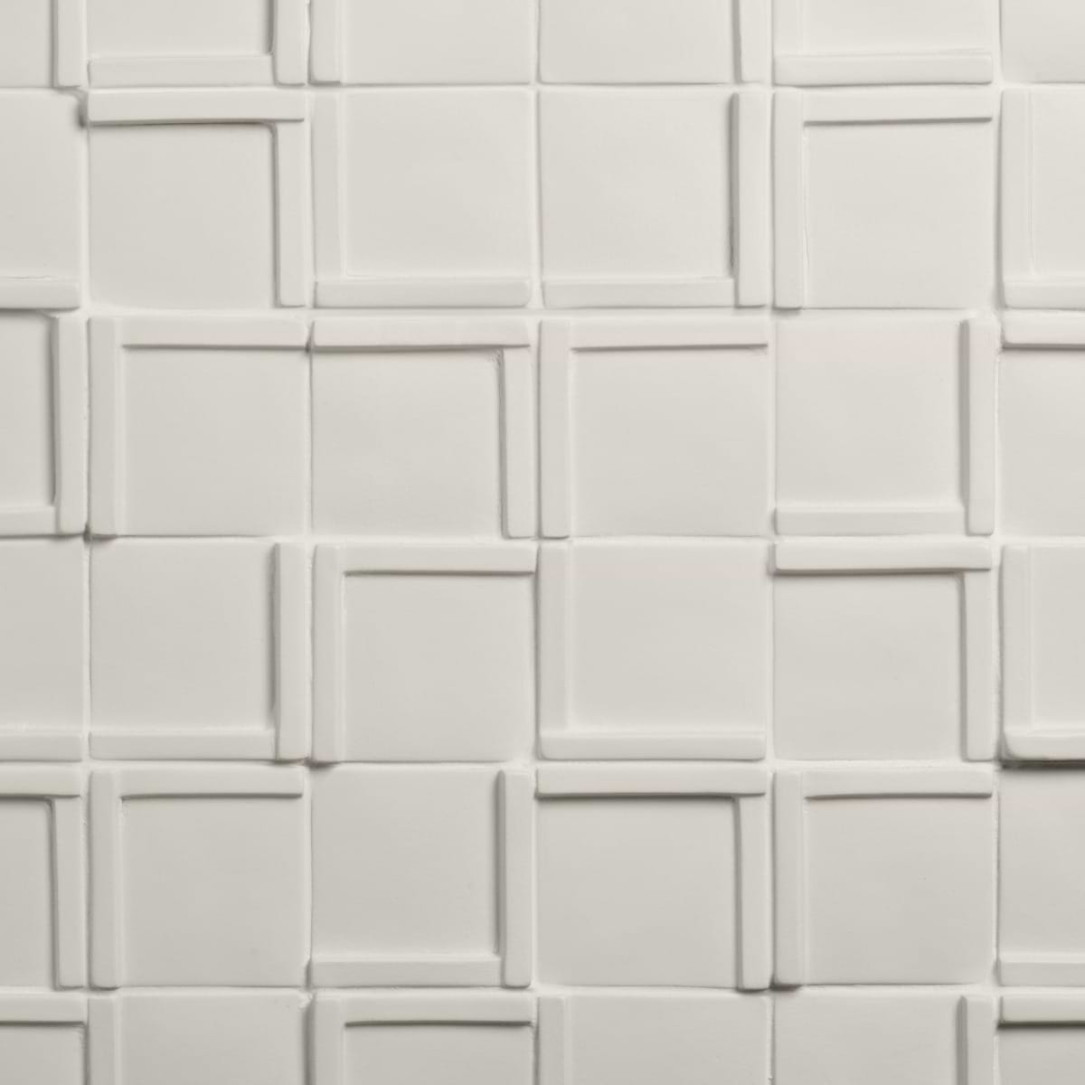Saera Cross White 4x4 Matte Ceramic