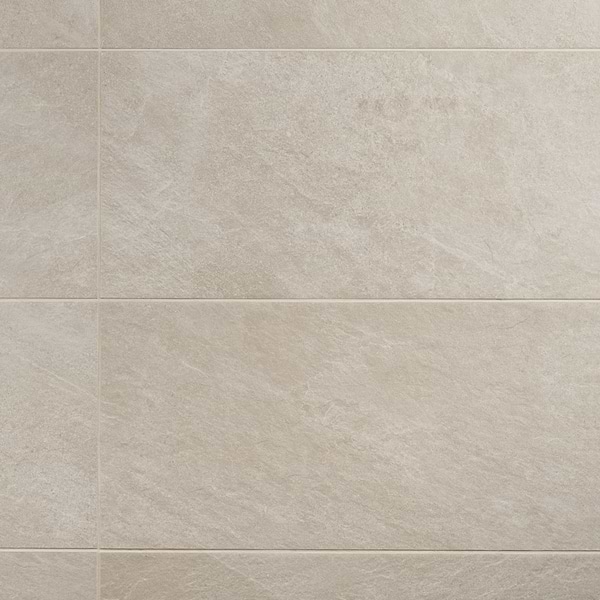 Motley Crema Beige 12x24 Limestone Look Matte Porcelain Tile