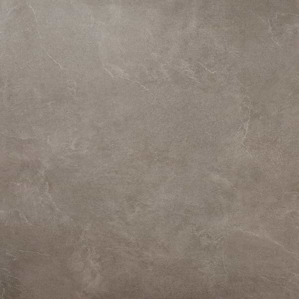 Motley Caramel Brown 48x48 Limestone Look Matte Porcelain Tile