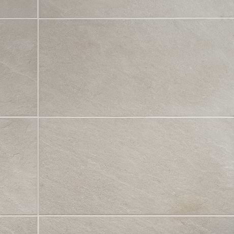 Motley Linen White 12x24 Limestone Look Matte Porcelain Tile