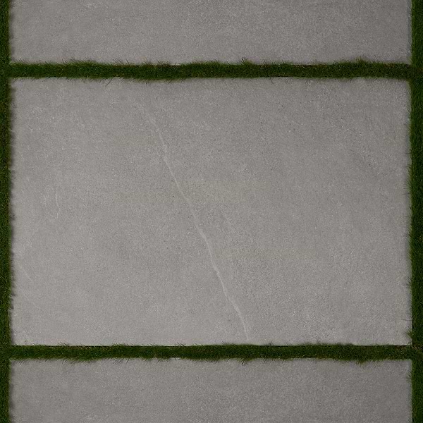 Motley Silver Gray 24x36 2CM Limestone Look Matte Porcelain Paver