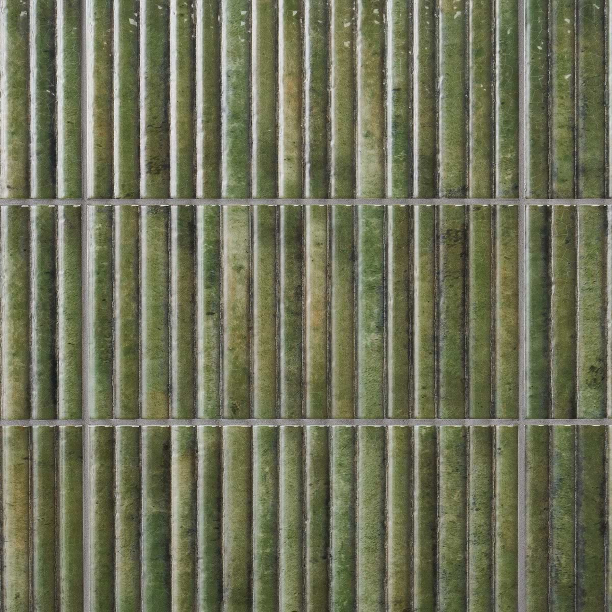 Bryn Fluted Green 6x12 3D 