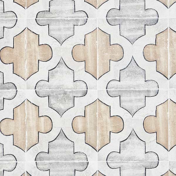 Carino Deco Picos 8x8 Matte Porcelain