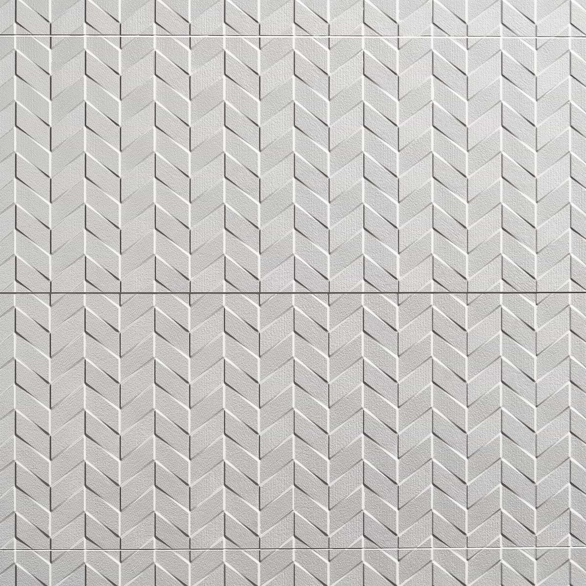 Frost 3D Wind White 12x36 Polished Ceramic Tile