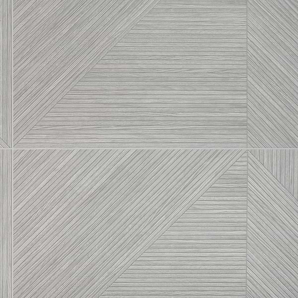 Lounge Gray 24x48 Ribbed Matte Fluted Porcelain Wood Look Tile