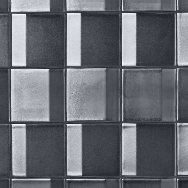 Define Edge 3D Metallic 5x5 Polished Porcelain