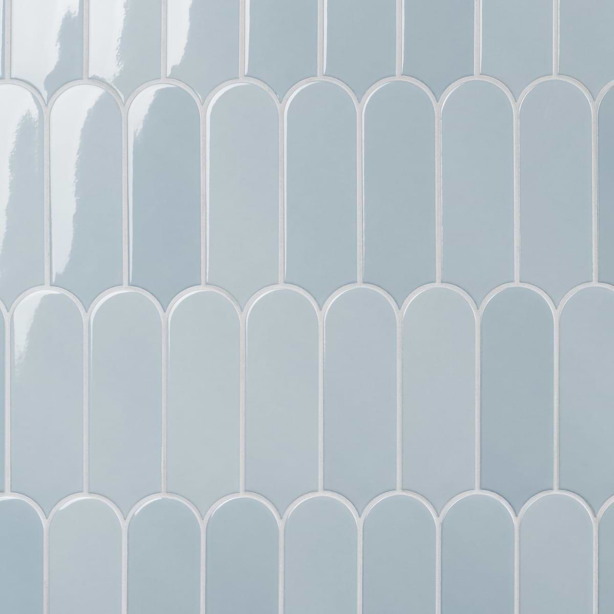 Fan Blue Polished Mix 3x8 